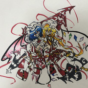 Remilia x Flandre れみふらこぴっく