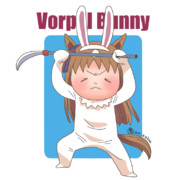 うさぎ年でコスプレするグラス