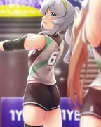 バレー部員山雲