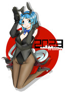 うちの五月雨ちゃんバニーガールmode