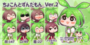 ちょこんとずんだもん。Ver.2