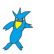 ゴルダックみずにかいてみた