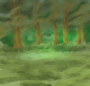 164 森【背景素材 JPEG】