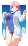 水着パーカー幽々子様