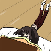 こたつから引き抜かれた