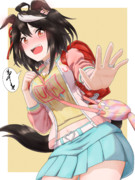 デジたん私服のキタちゃん