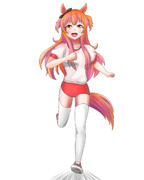 ウマ娘で絵の練習１