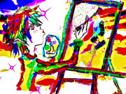 芸術家の歌　『画家の魂　始まりはいつも』　詩画ノベル