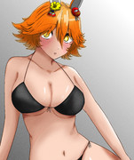 黒ビキニフクキタル