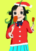 ただ巻波がチキンを食べるだけ