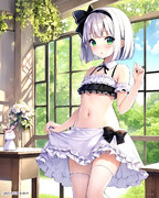 水着メイドの妖夢