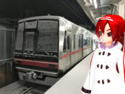 雪の日の喜多山駅