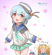 スケベスカート完備のサムちゃん