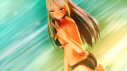 【習作】季節外れの水着姿