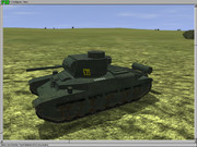 湖北高校のマチルダMK2戦車（舘山寺仕様）