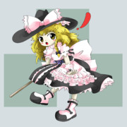 金髪の子