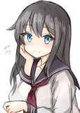 隣の席の朝潮ちゃん