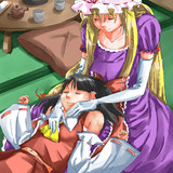 子供寝　色違い