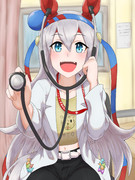 【トレセン学園附属病院】内科医　タマモクロス先生