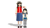 初雪と陽子