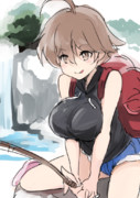 落書き海腹川背ちゃん