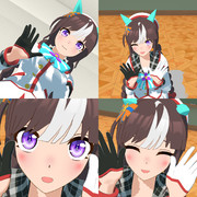 色んな方向からとまこまい！