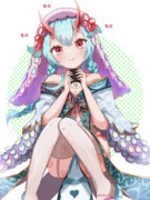 節分イラスト　魔法使いと黒猫のウィズより