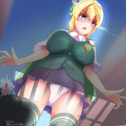 提督と隠れんぼを楽しむパース