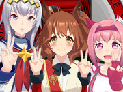 知名度トップレベルの二人と一緒に写真撮影してもらったマーチャン