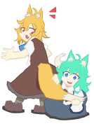 ミランちゃんとリランちゃん