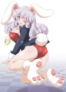 バニーガールになった時計うさぎさん