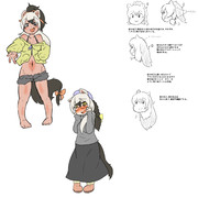 アドちゃんの髪の毛の独自解釈