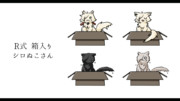 R式 箱入りシロぬこさん