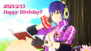 【MMDGE】2/13はセラの誕生日！