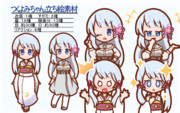 つくよみちゃん立ち絵素材