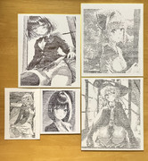 アスキーアート × 点描画