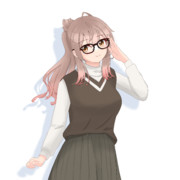 だてめがねとささらさん