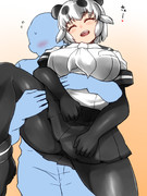 飼育員さんにあられもない姿で連行されるジャイパン