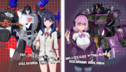 宝多六花＆新条アカネ　TFSG×SSSS.GRIDMAN