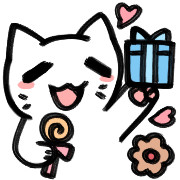 ホワイトデーにゃ