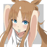髪結ぶグラスワンダー