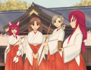 巫女ちとちよ - アズールレーン/艦これ