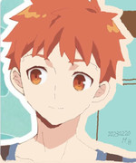 衛宮くん（衛宮ごはんHP表紙スクショ）2023.2.20投稿