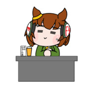 うなずくエフくん