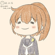 文月　艦これワンドロ　230216