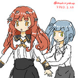 ヘレナと霞ちゃん