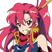 AIに描かせたグレンラガンのヨーコ