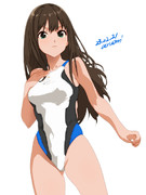 渋谷凛競泳水着