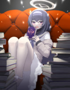 謎の本を持っているウイ