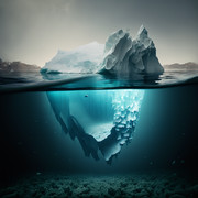 氷塊の底にあるもの